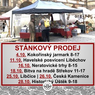 ŘÍJEN JE TAKOVÝ MALÝ ADVENT ... aspoň co se týká venkovních štací. Jak vidíte, na zadku rozhodně nesedíme. 📌V prodejně...